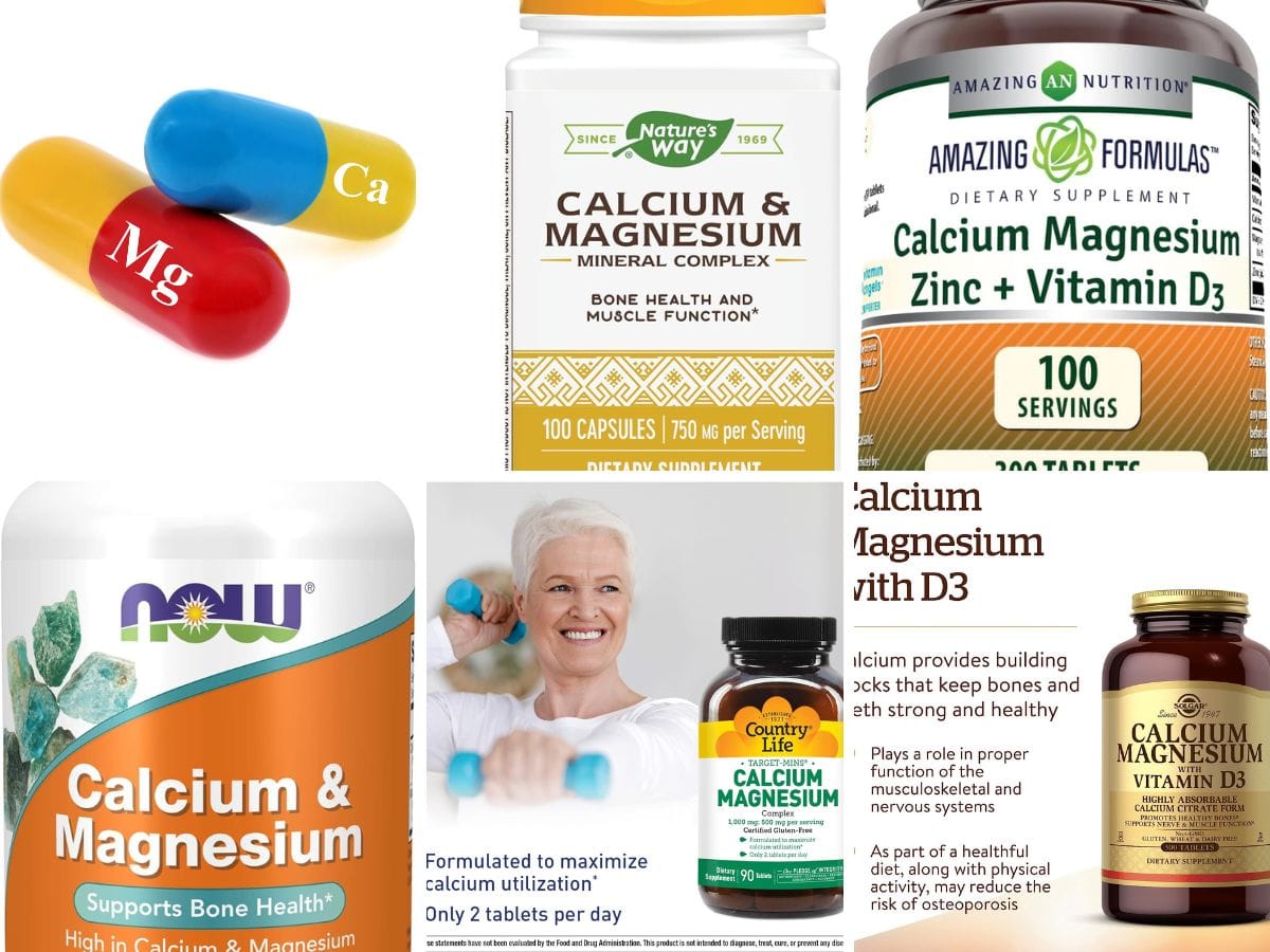 Top 5 Calcium Magnesium Supplements for Strong Bones and Overall Health