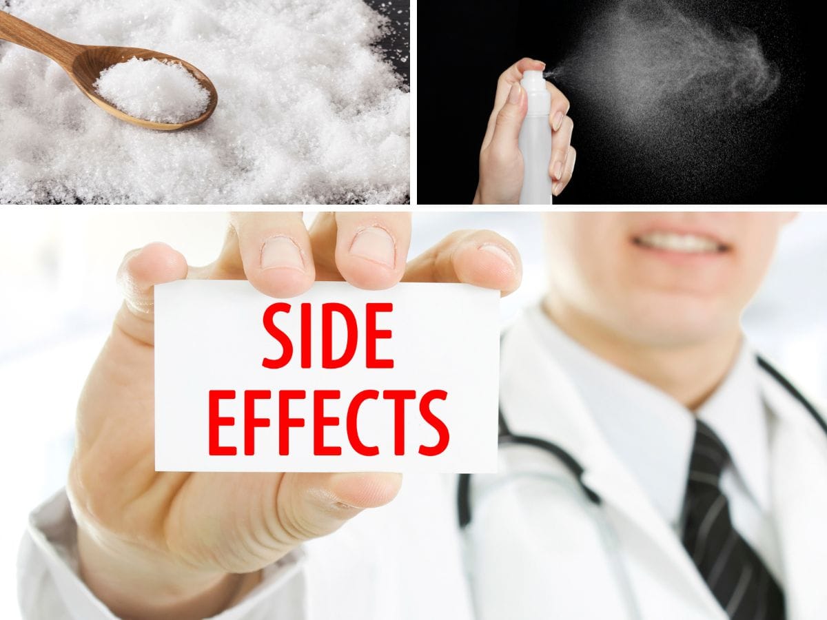 what are the side effects of magnesium spray